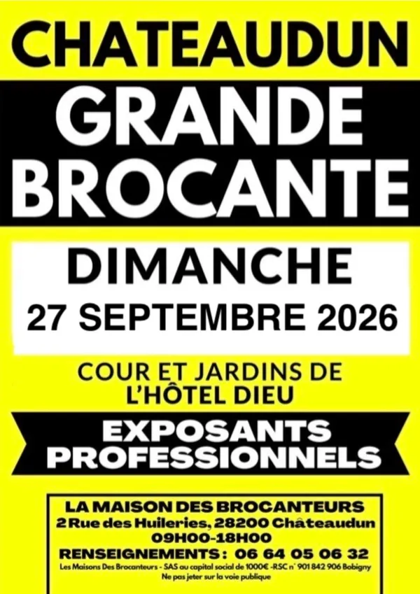 Grande Brocante de Châteaudun