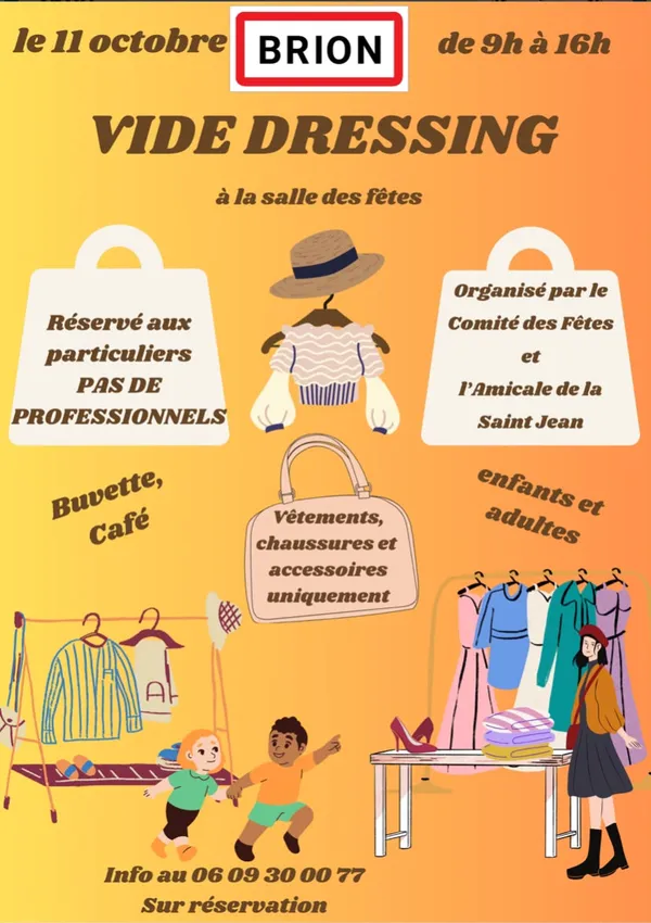 Vide-dressing à Brion