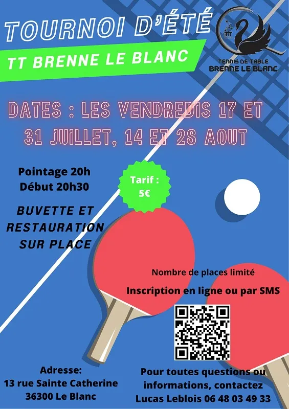 Tournoi de tennis de table