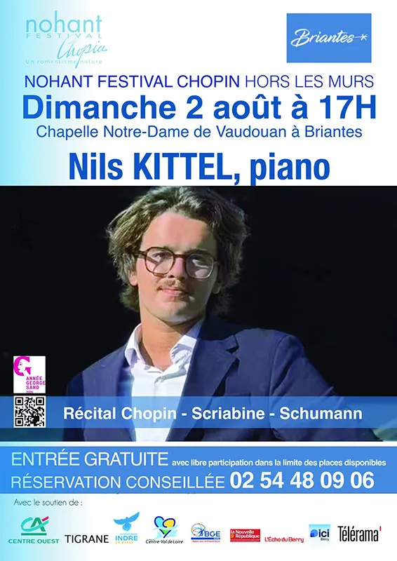 Concert Hors Les Murs du Nohant Festival Chopin