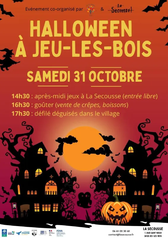Halloween à Jeu-les-Bois