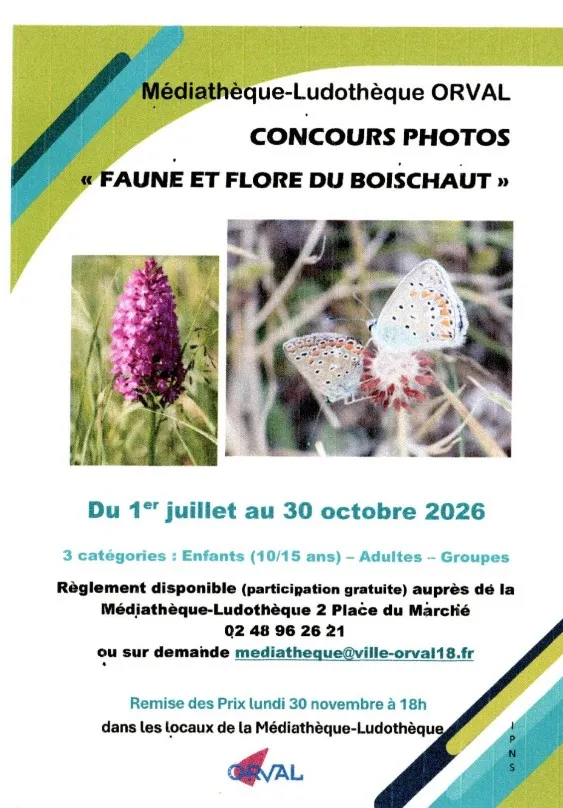 Concours photo Faune et flore du Boischaut