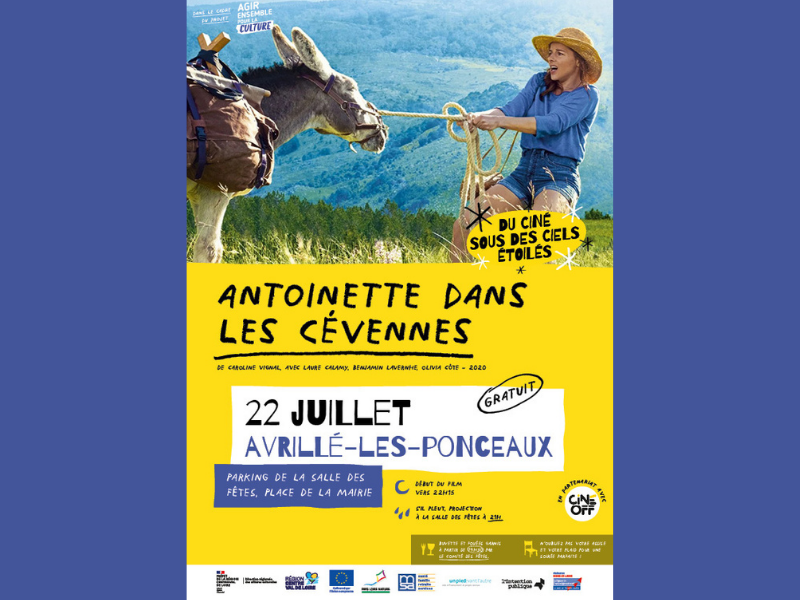 Ciné plein air "Antoinette dans les Cévennes"
