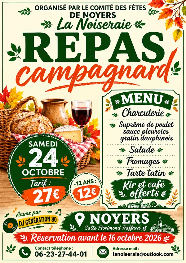 Repas campagnard