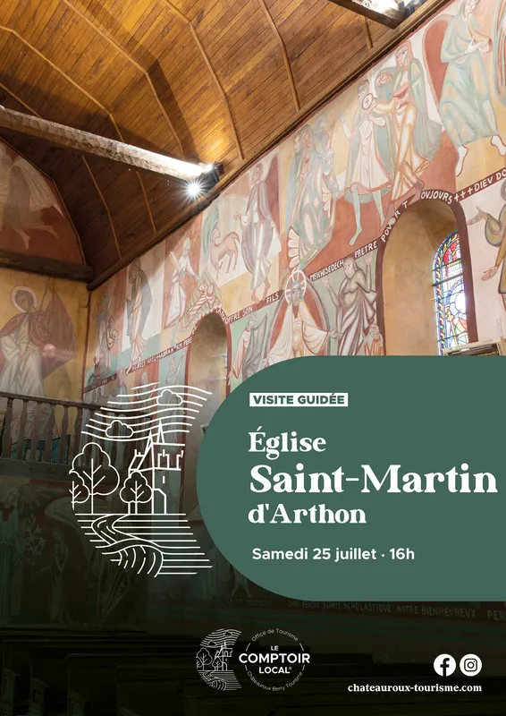 Visite de l'Église Saint Martin d’Arthon