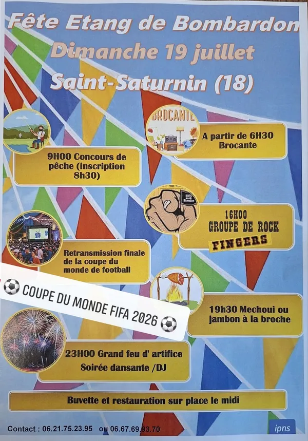 Fête de l'étang de Bombardon