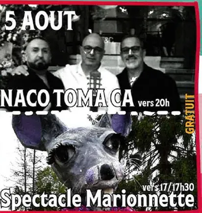 Marché Estival - Sidiailles - animé par Naco Toma Ca