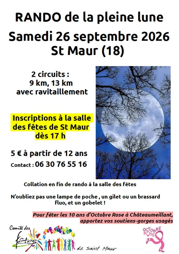 Randonnée de la pleine lune