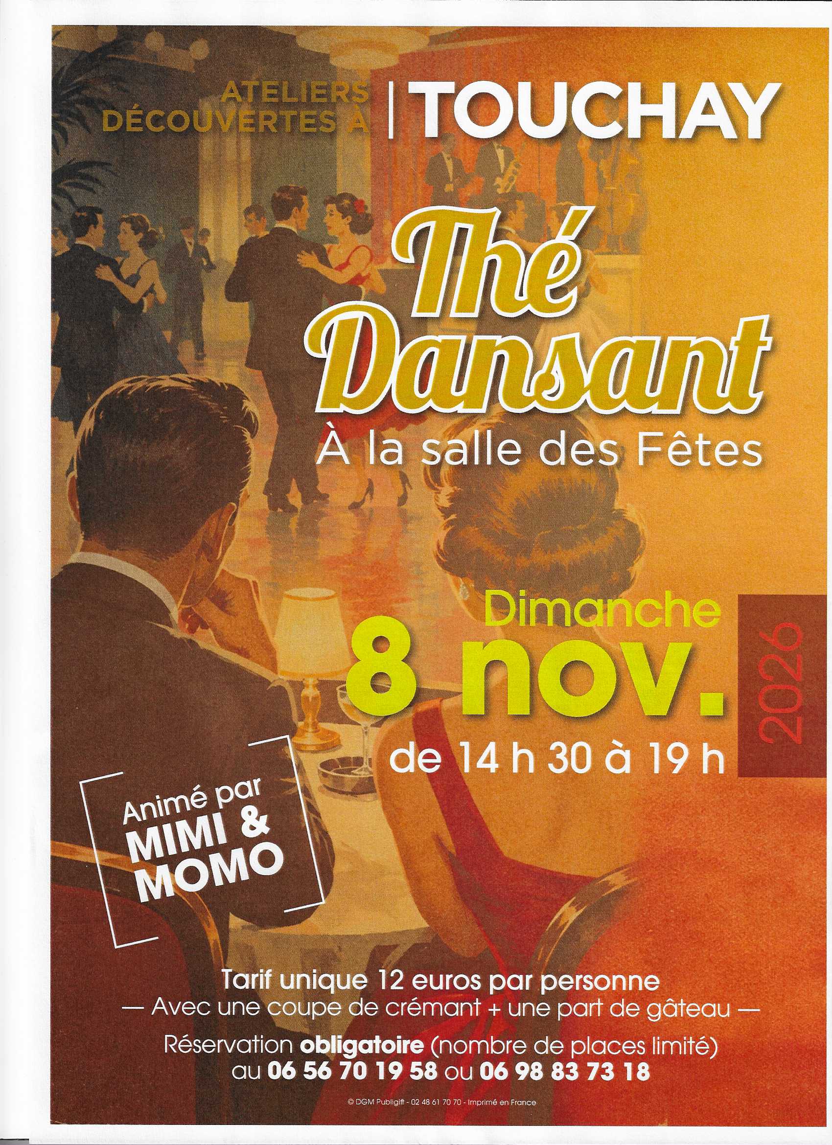 Thé dansant à Touchay