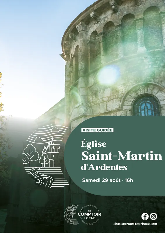 Visite de l'Église Saint Martin d’Ardentes