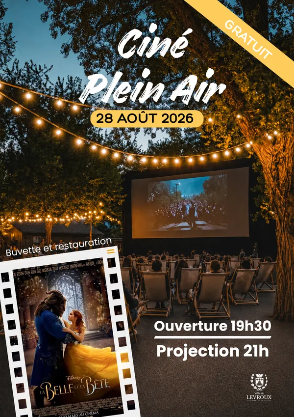 Ciné Plein Air – La Belle et la Bête