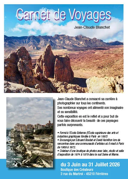Exposition photographique "Carnet de Voyages"