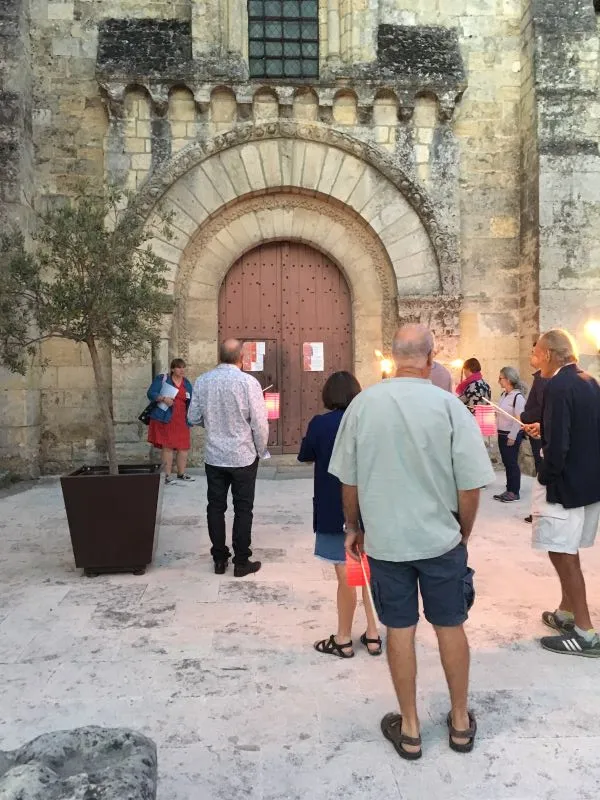 Visite nocturne de Vernou-sur-Brenne