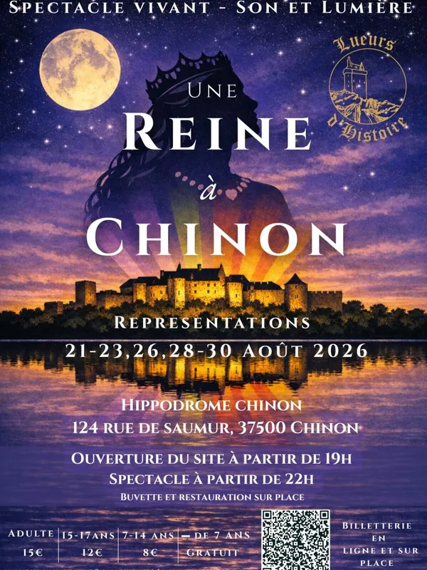 Spectacle vivant "Une reine à Chinon"
