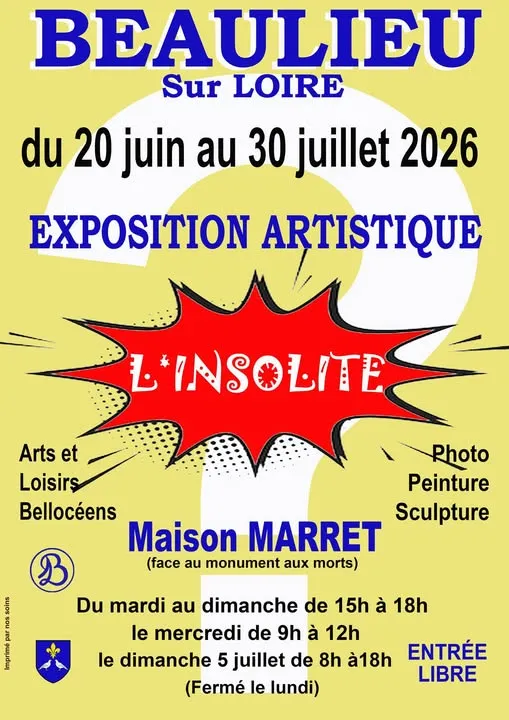 Exposition "Insolite" : photos, peintures et artisanat