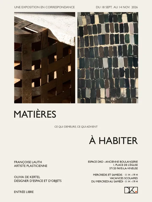 Exposition "Matières à habiter"