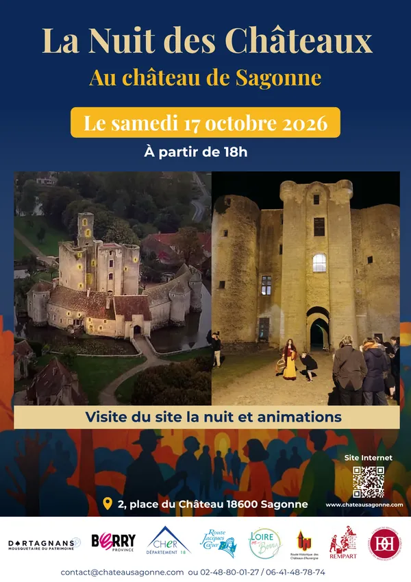 Nuit des Châteaux à Sagonne