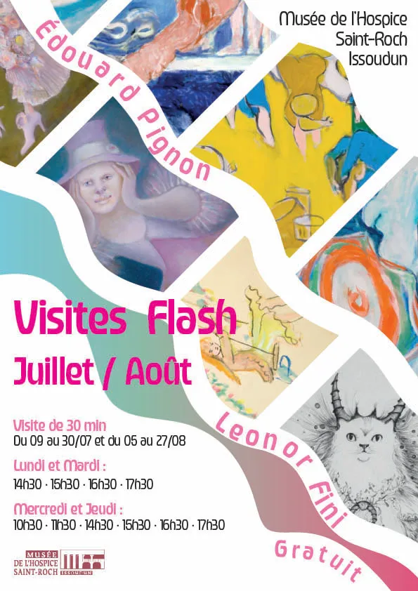 Visites flash des expositions d'été