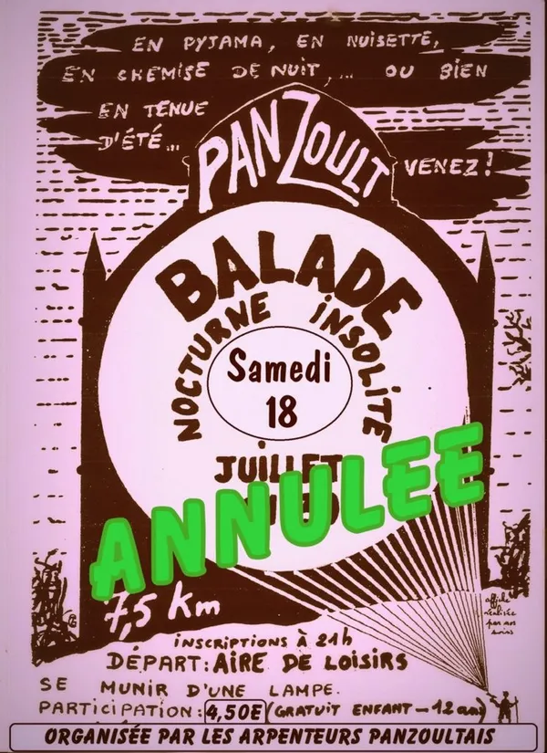 ANNULÉ - Balade nocturne insolite