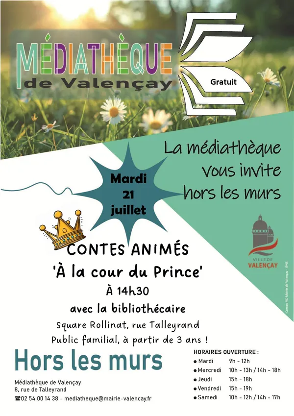 Contes animés " À la cour du Prince"