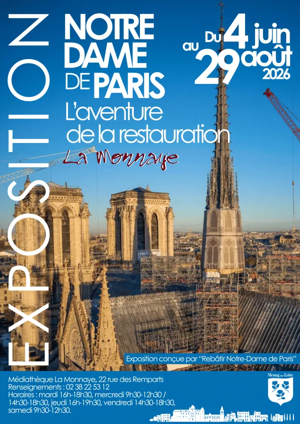 Exposition : Notre-Dame de Paris, l'aventure de la restauration