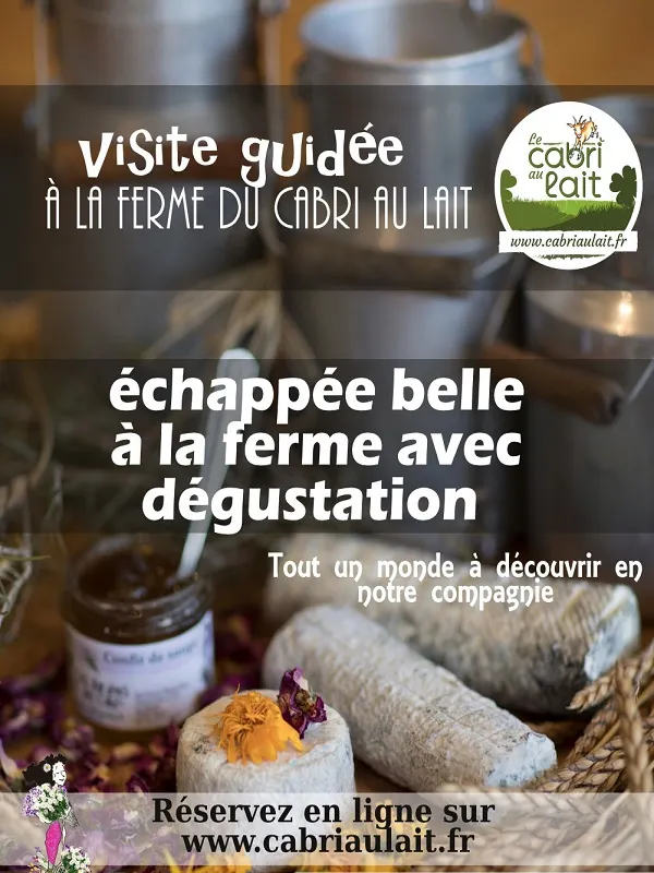 Echappée belle : Visite découverte de la ferme caprine