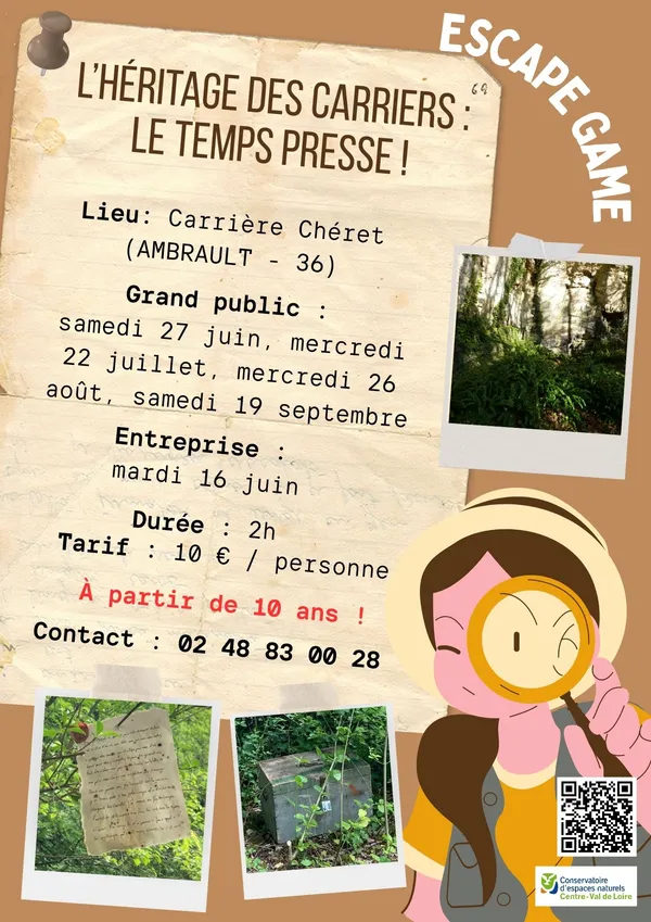 L'héritage des carriers : le temps presse ! (escape game)