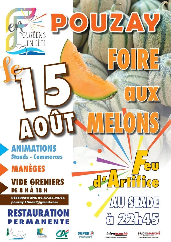 Fête du 15 août : Foire aux melons