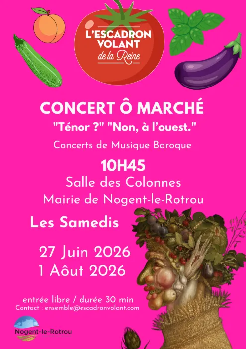 Concert Ô Marché 2026
