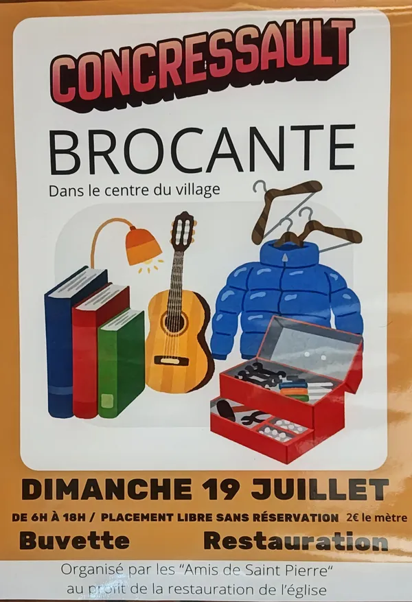 Brocante de Concressault