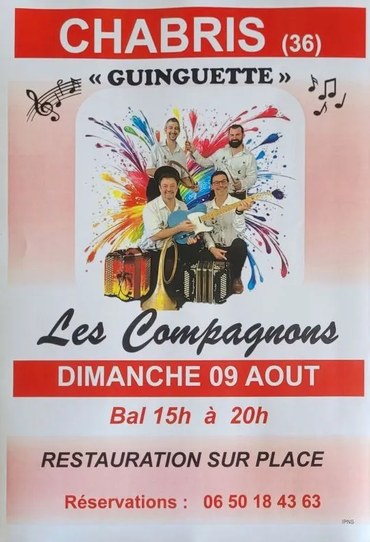 Concert "Les Compagnons" à la Guinguette