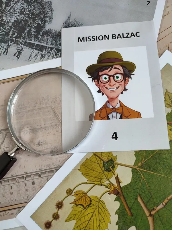 NOUVEAUTE : Visite ludique en famille - Mission Balzac