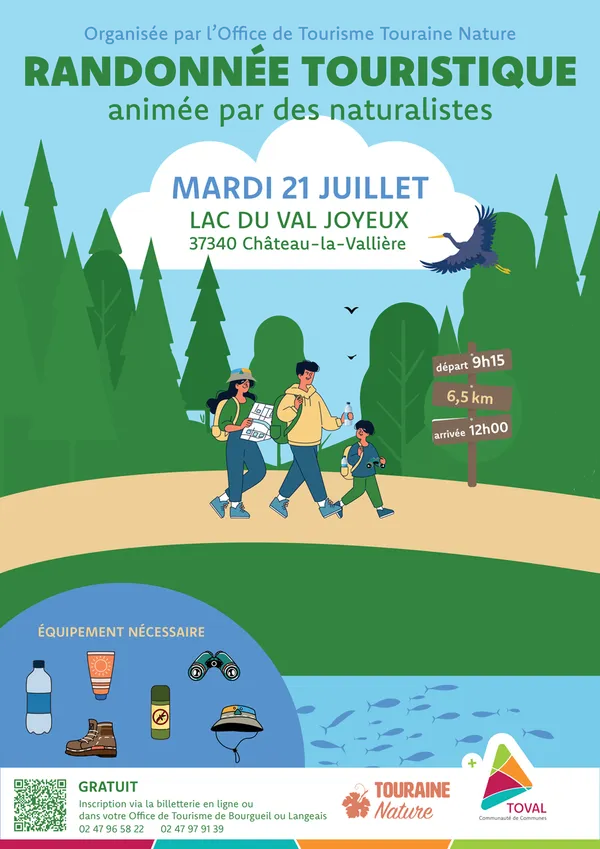 Randonnée Touristique par des naturalistes