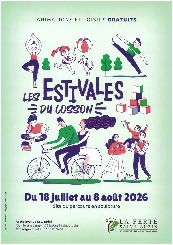 Les concerts des Estivales du Cosson