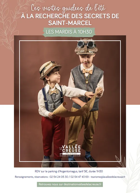 Animation : "A la recherche des secrets de Saint-Marcel "
