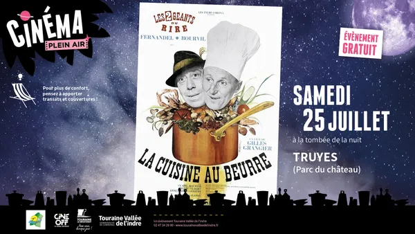 Cinéma en plein air - La Cuisine au beurre
