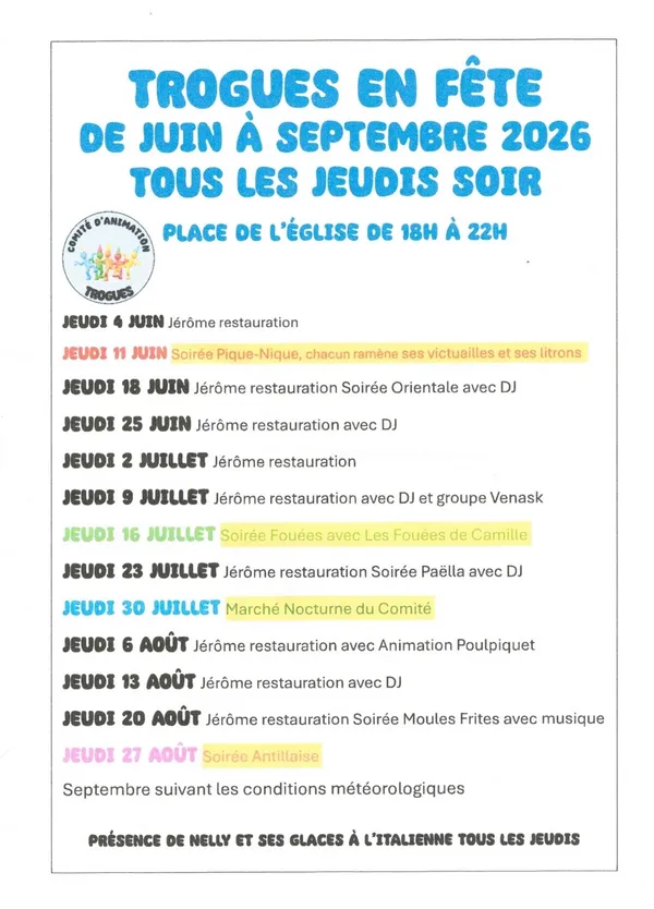 Trogues en fête - Marché gourmand