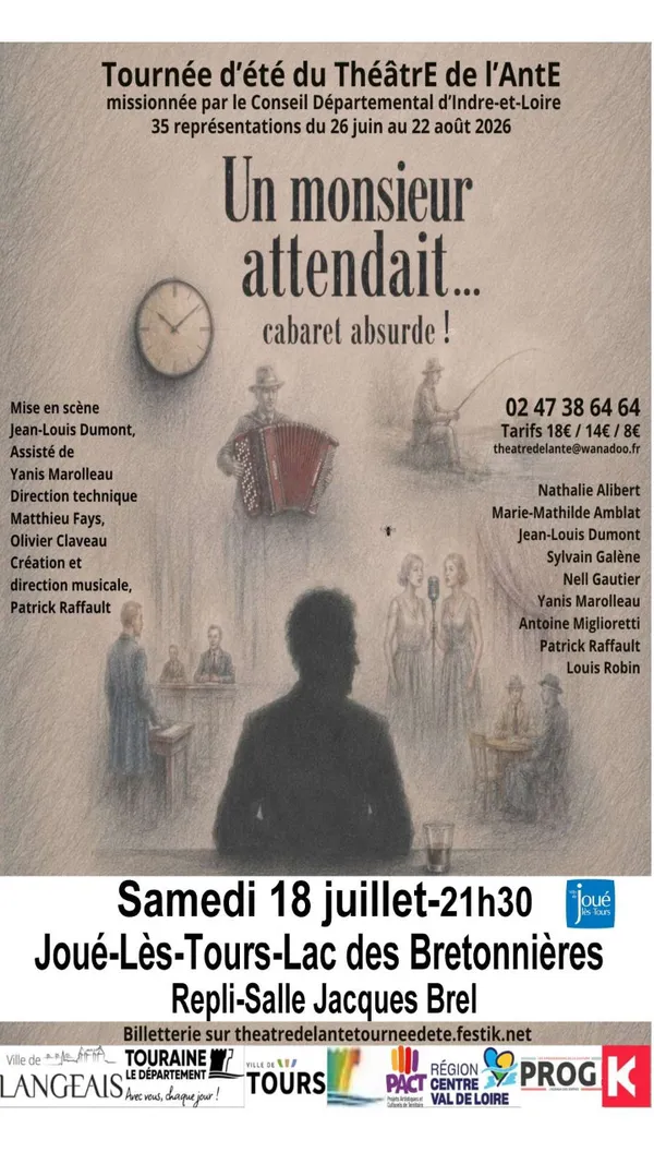 Un monsieur attendait...
