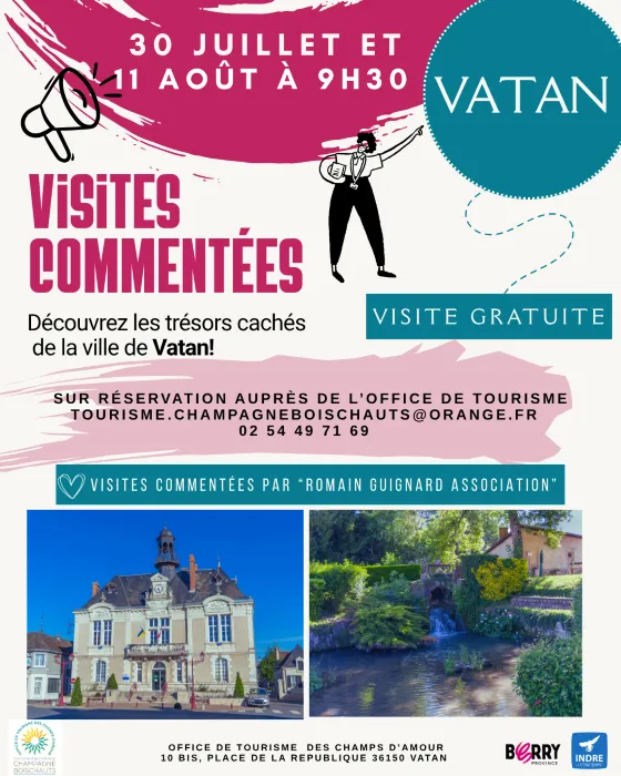 Visite découverte de Vatan