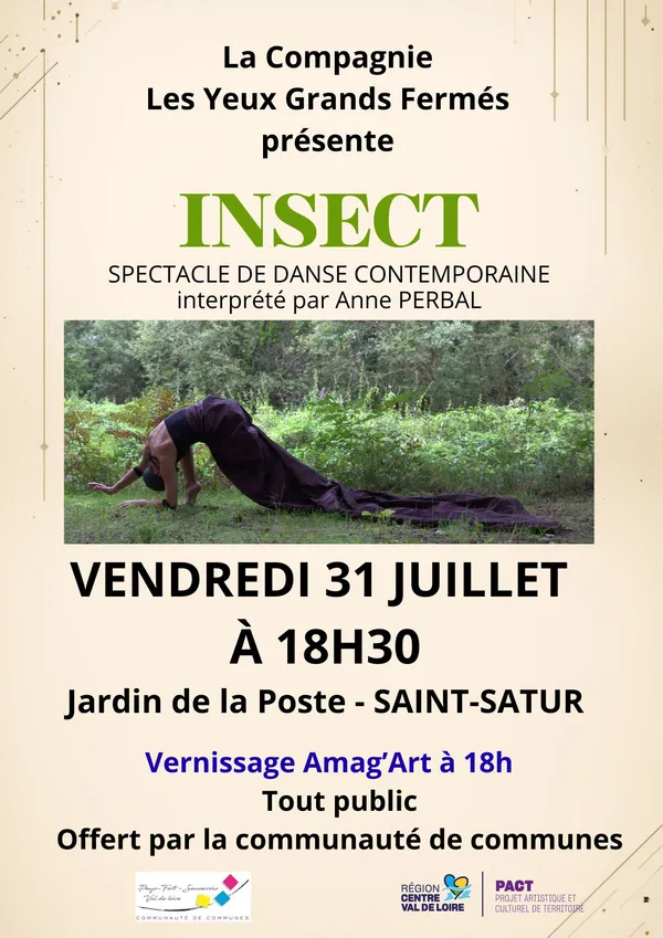 Spectacle Insect - Danse contemporaine