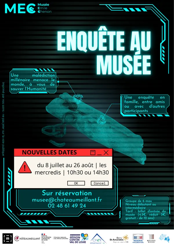 Enquête au MEC de Châteaumeillant en août