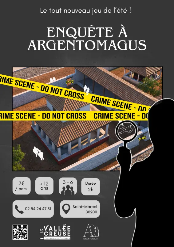 Jeu d'enquête à Argentomagus