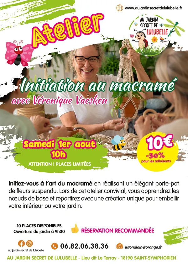 Atelier initiation au macramé