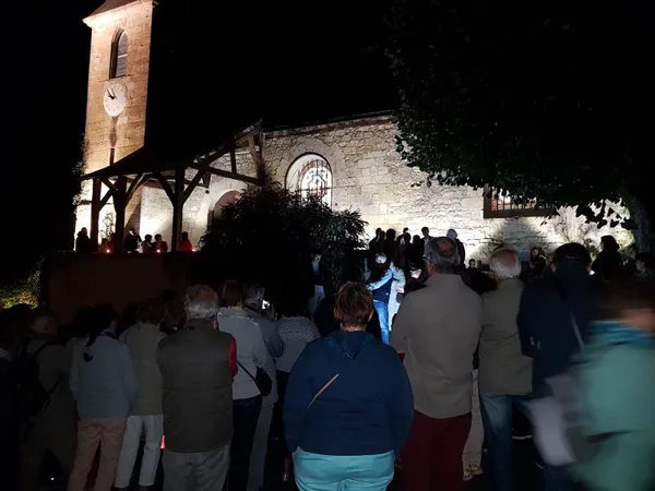 Visite nocturne de Chançay