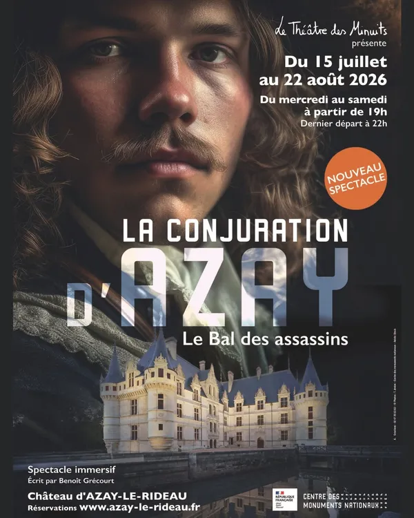 Spectacle "La conjuration d'Azay" - par le Théâtre des Minuits