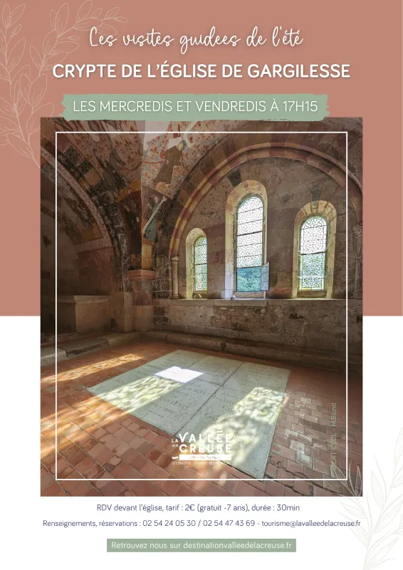 Visite flash : Crypte de Gargilesse