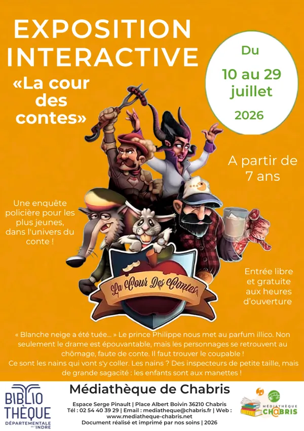 Exposition Interactive "La Cour des contes"