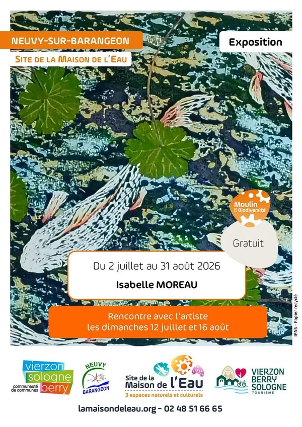 Exposition de peintures Isabelle Moreau