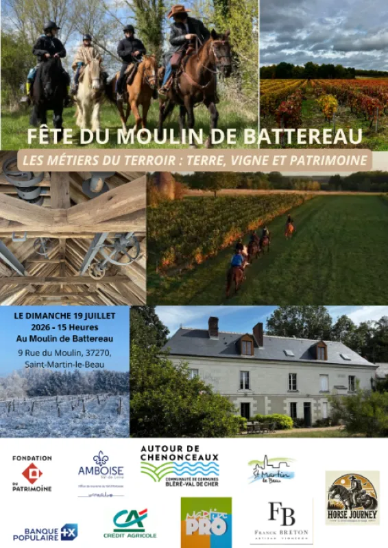 FÊTE DU MOULIN DE BATTEREAU