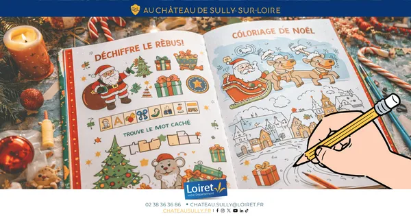?? Parcours Énigmes livret jeux enfant : « Noël à travers les Âges »